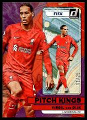 Virgil van Dijk [Purple] #16 Soccer Cards 2022 Panini Donruss Pitch Kings Prices
