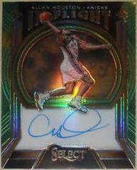 Allan Houston [Neon Green Prizm] #IF-AHS Basketball Cards 2019 Panini Select in Flight Signatures Prices