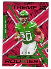 Breece Hall [Red] #XTR-13 Football Cards 2022 Panini XR Xtreme Rookies Prices