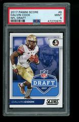 Dalvin Cook Football Cards 2017 Panini Score NFL Draft Prices