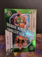 Jaylen Brown, Isaac Okoro [Emerald] #18 Basketball Cards 2020 Panini Illusions Rookie Reflections Prices