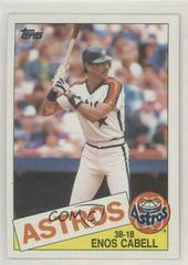 Enos Cabell Baseball Cards 1985 Topps Prices
