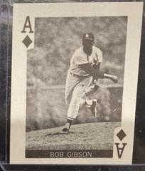 Bob Gibson [Ace of Diamonds] Baseball Cards 1969 Globe Imports Playing Cards Prices