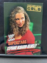 Stephanie McMahon Helmsley [Gold] #24 Wrestling Cards 2001 Fleer WWF Wrestlemania Prices