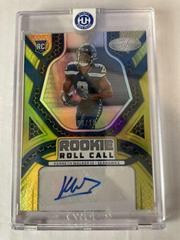 Kenneth Walker III [Gold] #RCS-KW Football Cards 2022 Panini Certified Rookie Roll Call Signatures Prices