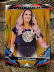 Trish Stratus [Gold] #R-16 Wrestling Cards 2020 Topps WWE Finest Returns Prices