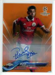 Pizzi [Orange Refractor] Soccer Cards 2017 Topps Chrome UEFA Champions League Prices