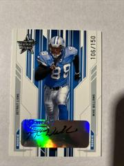 Mike Williams [Autograph] #237 Football Cards 2005 Leaf Rookies & Stars Prices