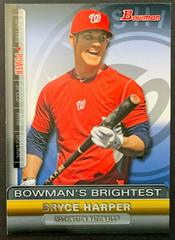 Bryce Harper #BBR1 Baseball Cards 2011 Bowman Brightest Prices