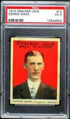 Connie Mack #12 Baseball Cards 1915 Cracker Jack Prices