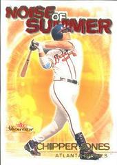 Chipper Jones #1 NS Baseball Cards 2000 Fleer Showcase Noise of Summer Prices
