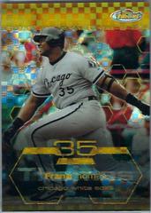 Frank Thomas [Gold Xfractor] #38 Baseball Cards 2003 Finest Prices