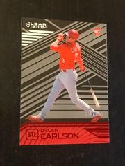 Dylan Carlson [Red] #15 Baseball Cards 2021 Panini Chronicles Clear Vision Prices