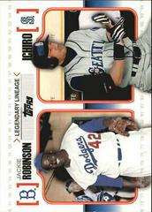 Ichiro, Jackie Robinson #LL37 Baseball Cards 2010 Topps Legendary Lineage Prices