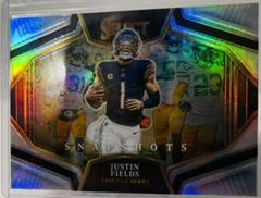 Justin Fields [Prizm] Football Cards 2022 Panini Select Snapshots Prices