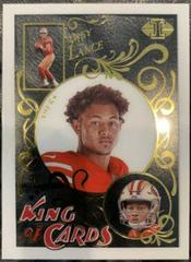 Trey Lance #KC-13 Football Cards 2021 Panini Illusions King of Cards Prices