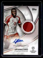 Dayot Upamecano #SA-DU Soccer Cards 2023 Topps UEFA Club Superstar Relics Autograph Prices