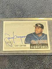 Tony Gwynn #TG Baseball Cards 1999 Upper Deck Century Legends Epic Signatures Prices