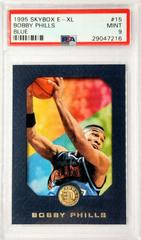 Bobby Phills Blue #15 Basketball Cards 1995 Skybox E-XL Prices