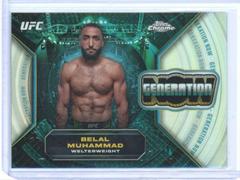 Belal Muhammad #GNW-25 Ufc Cards 2024 Topps Chrome UFC Generation Now Prices