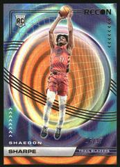 Shaedon Sharpe [Orange] #240 Basketball Cards 2022 Panini Recon Prices