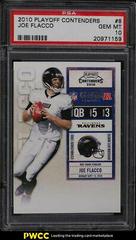 Joe Flacco #8 Football Cards 2010 Playoff Contenders Prices