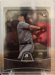 Buster Posey #18 Baseball Cards 2010 Bowman Platinum Prices