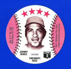Johnny Bench Baseball Cards 1976 Towne Club Disc Prices