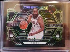 James Harden [Green] Basketball Cards 2021 Panini Obsidian Pitch Black Prices
