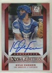 Kyle Farmer [Signature] #169 Baseball Cards 2013 Panini Elite Extra Edition Prices