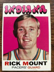 Rick Mount Basketball Cards 1971 Topps Prices