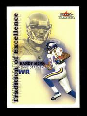 Randy Moss Football Cards 2000 Fleer Tradition of Excellence Prices