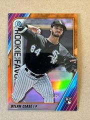 Dylan Cease [Orange Refractor] #ROYF-DC Baseball Cards 2020 Bowman Chrome Rookie of the Year Favorites Prices