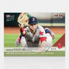 Andrew Benintendi #908 Baseball Cards 2018 Topps Now Prices