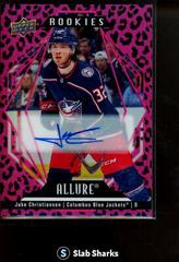 Jake Christiansen [Pink Leopard Autograph] #106 Hockey Cards 2022 Upper Deck Allure Prices