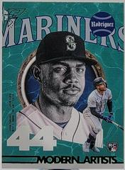 Julio Rodriguez [Green] Baseball Cards 2022 Topps Gallery Modern Artists Prices