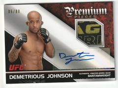 Demetrious Johnson #APP-DJ Ufc Cards 2012 Topps UFC Knockout Premium Pieces Relics Autographs Prices