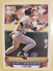 J. T. Bruett #309 Baseball Cards 1993 Topps Prices