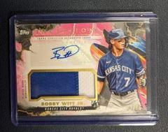 Bobby Witt Jr. Baseball Cards 2023 Topps Inception Autograph Jumbo Patch Prices