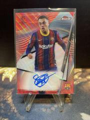 Sergino Dest [Red Wave Refractor] Soccer Cards 2020 Topps Finest UEFA Champions League Autographs Prices