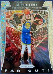 Stephen Curry [Fast Break] #1 Basketball Cards 2019 Panini Prizm Far Out Prices
