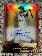 Chipper Jones [Red] #PTGA-CJ Baseball Cards 2024 Topps Tribute Pillars of the Game Autograph Prices