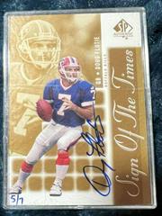 Doug Flutie [Gold] #FL Football Cards 2000 SP Authentic Sign of the Times Prices