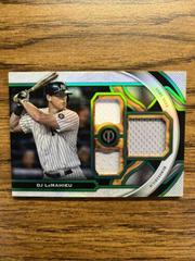 DJ LeMahieu [Green] #TR-DL Baseball Cards 2023 Topps Tribute Triple Relics Prices