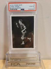 Lionel Messi [Black and White] Soccer Cards 2016 Panini Noir Prices