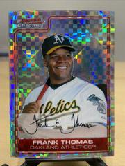 Frank Thomas [Xfractor] #112 Baseball Cards 2006 Bowman Chrome Prices