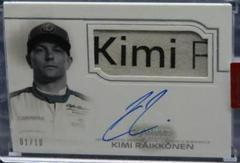 Kimi Raikkonen [Glove] #AFP-KR Racing Cards 2020 Topps Dynasty Formula 1 Autograph Relic Prices