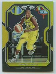 Jewell Loyd [Black Gold Prizm] Basketball Cards 2021 Panini Prizm WNBA Prices