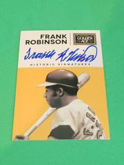 Frank Robinson Baseball Cards 2014 Panini Golden Age Historic Signatures Prices