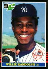 Willie Randolph #83 Baseball Cards 1985 Leaf Prices